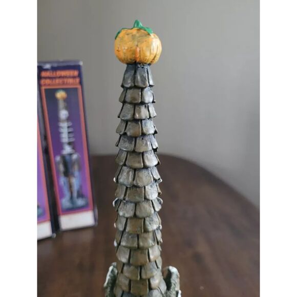 Windsor Collection Set of 2 Halloween Haunted House Tall 12"Collectibles w/Boxes - Picture 9 of 16